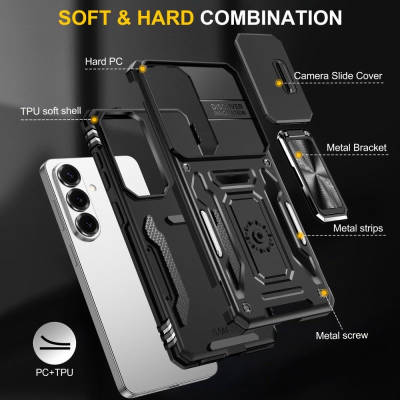 Skal Samsung Galaxy S26 Stöd Och Glidande Kameraskydd