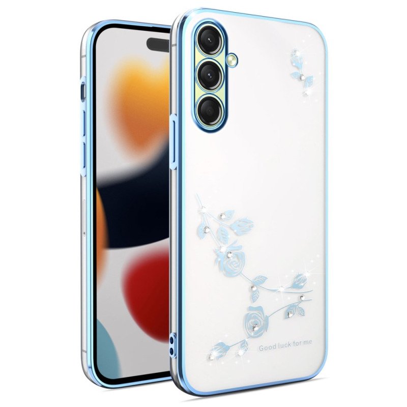 Skal Samsung Galaxy S26 Strass Och Blommor Kadem