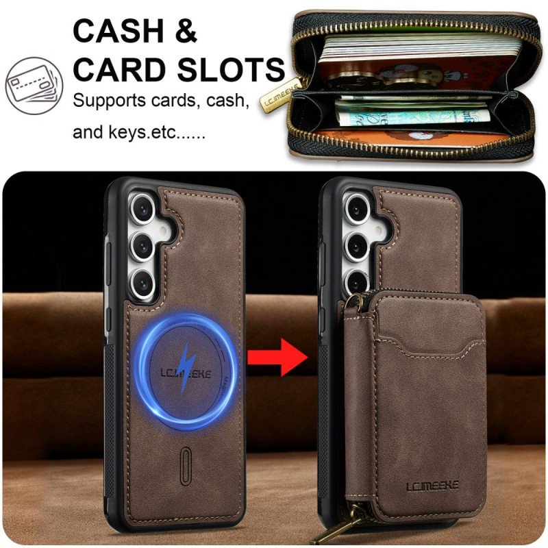 Skal Samsung Galaxy S26 Telefonfodral Avtagbar Magnetisk Plånbok Lc.imeeke