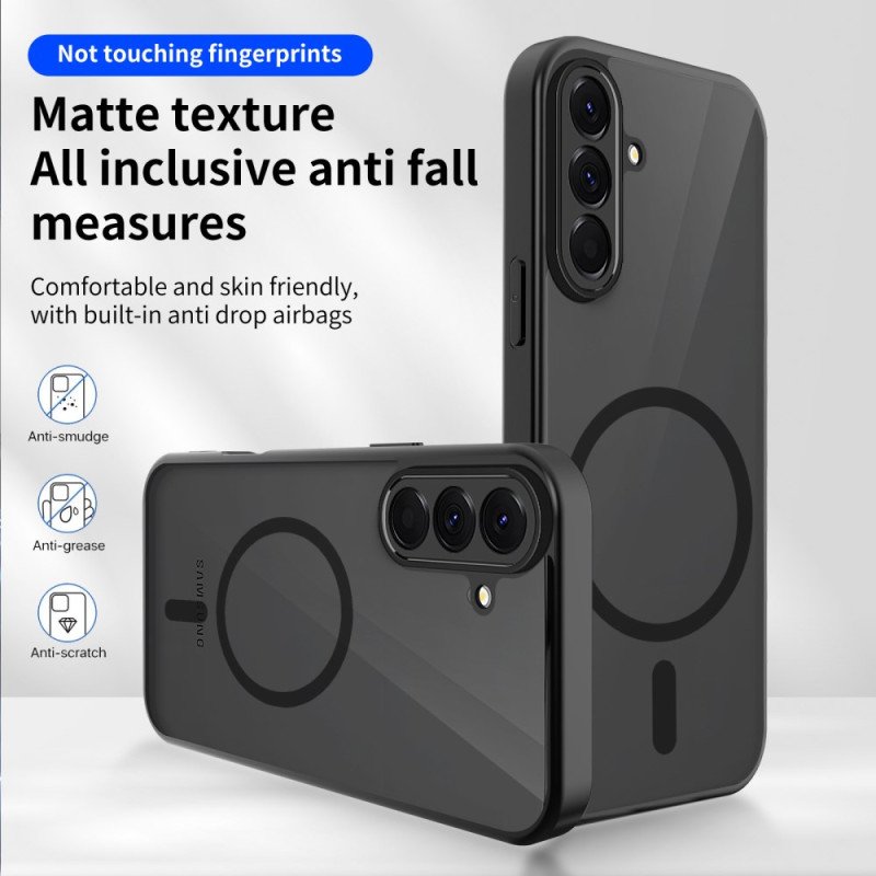 Skal Samsung Galaxy S26 Telefonfodral Genomskinligt Magnetiskt Fallskyddsskal