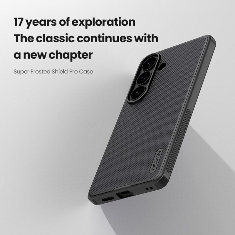 Skal Samsung Galaxy S26 Telefonfodral Nillkin Frosted Shield Pro Plånbok