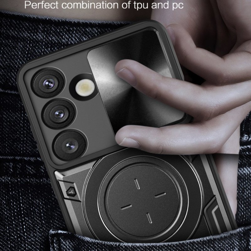 Skal Samsung Galaxy S26 Telefonfodral Skjutbart Kamerastativ Och Skydd