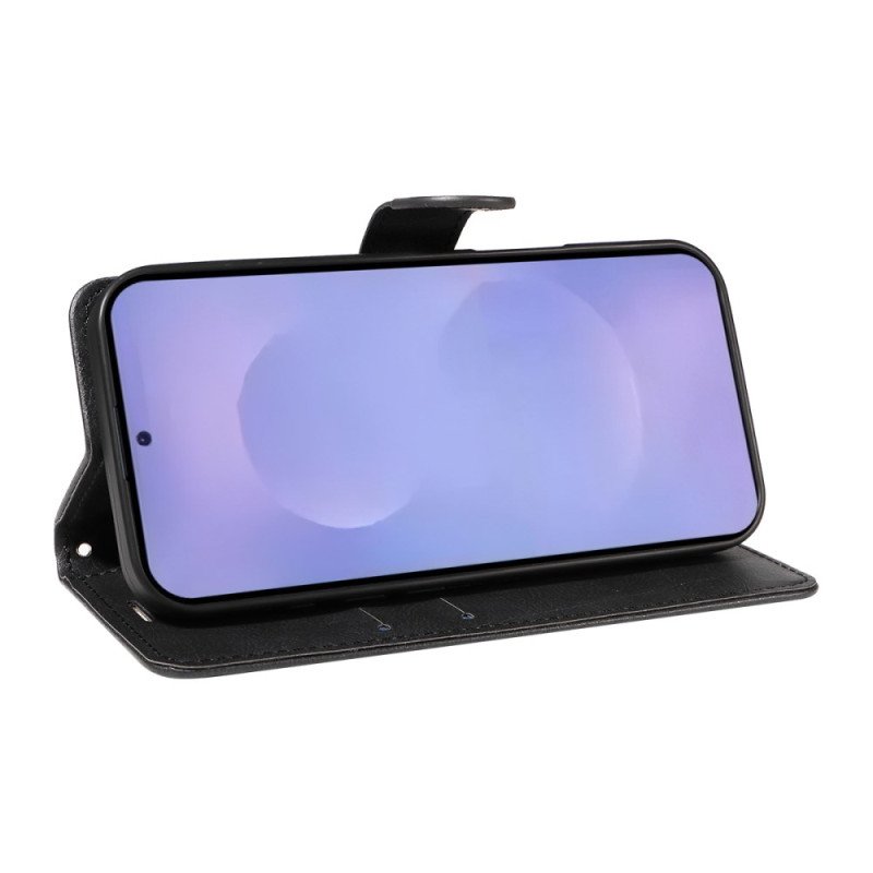 Skyddsfodral Samsung Galaxy S26 Enfärgat Imitationsläder