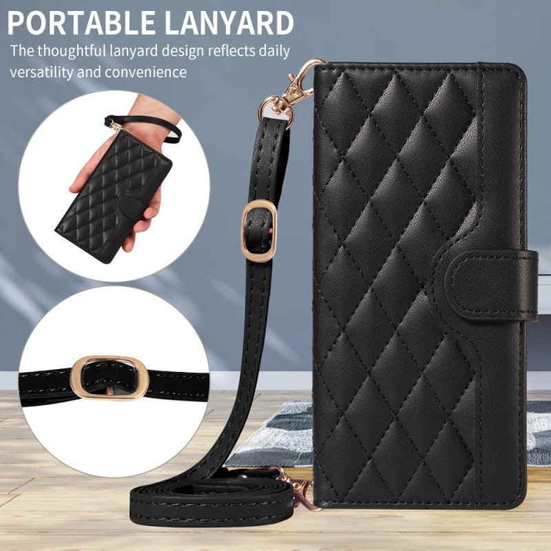 Skyddsfodral Samsung Galaxy S26 Quiltad Med Remmar