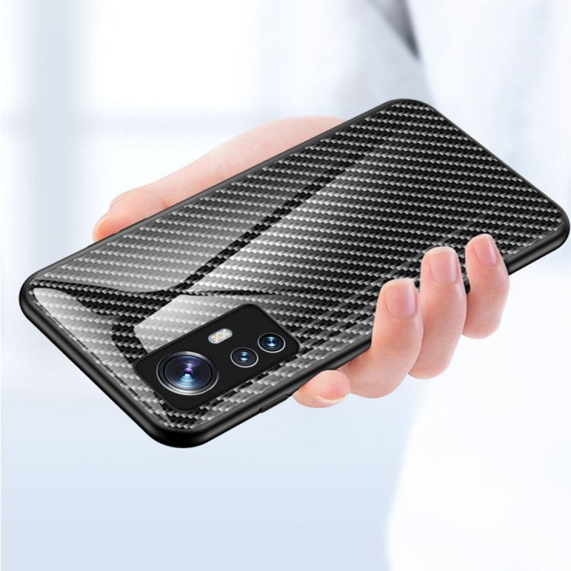 Skal Xiaomi 12 / 12X Kolfiberhärdat Glas