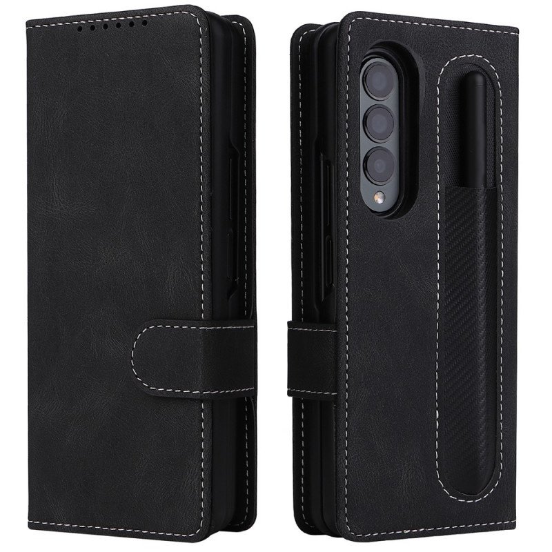 Skal Fodral Samsung Galaxy Z Fold 3 5G Vintage Avtagbar