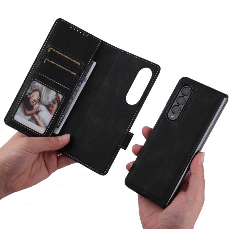 Skal Fodral Samsung Galaxy Z Fold 3 5G Vintage Avtagbar