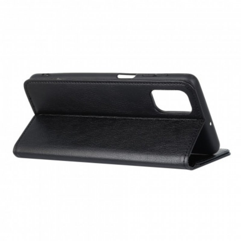 Folio-fodral Xiaomi Mi 11i 5G Läderfodral Premium Split Litchi Läder