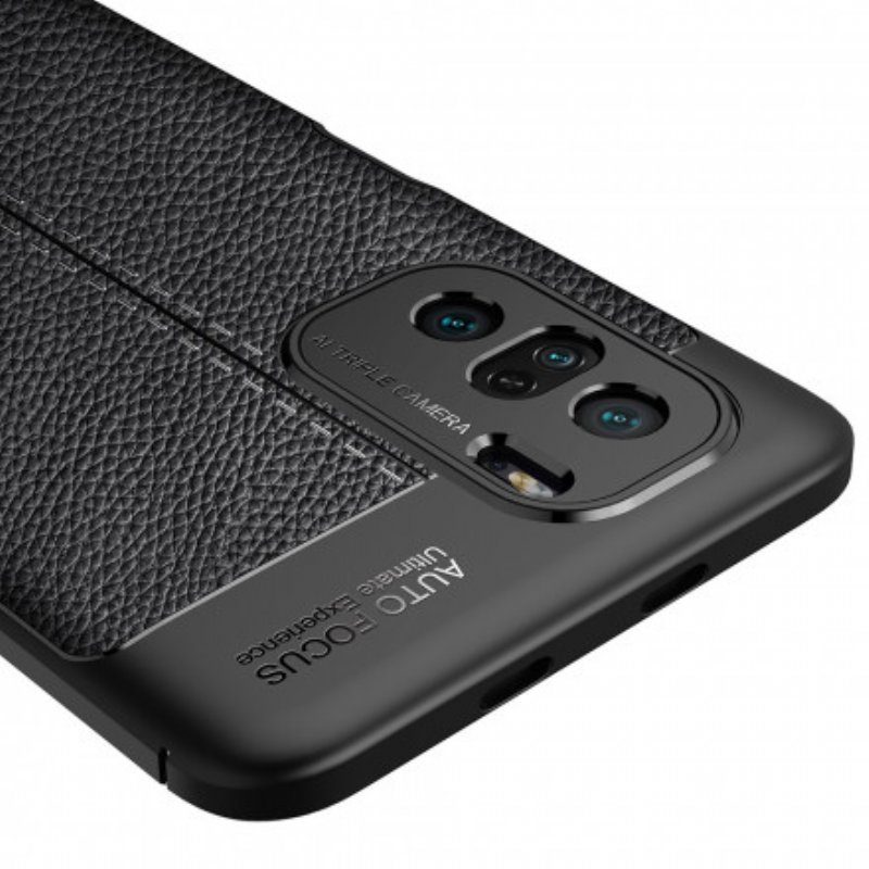 Skal Xiaomi Mi 11i 5G Lädereffekt Litchi Dubbel Linje