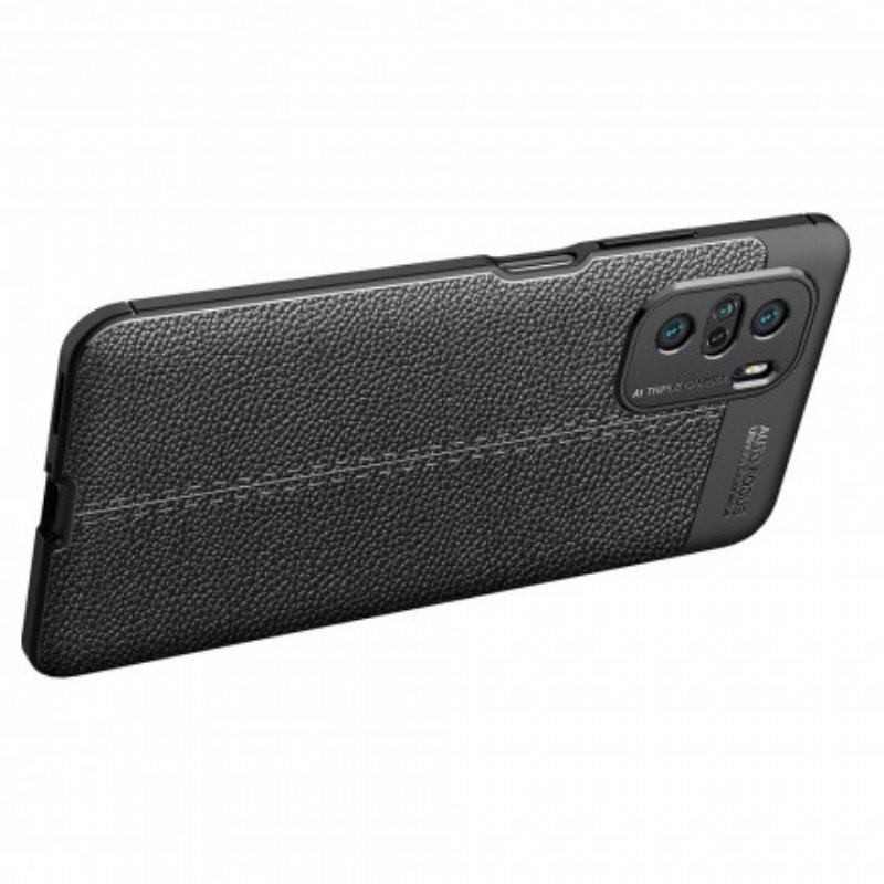 Skal Xiaomi Mi 11i 5G Lädereffekt Litchi Dubbel Linje