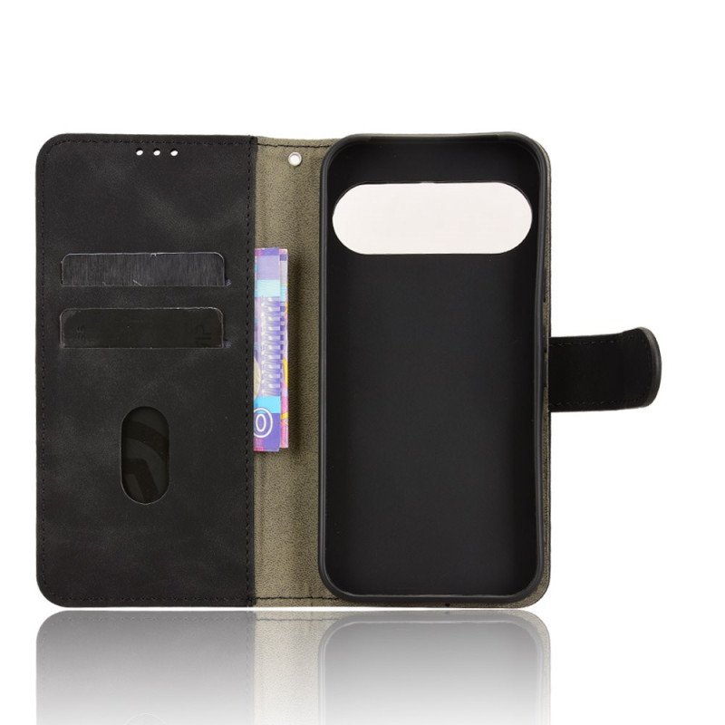 Läderfodral Google Pixel 10 / 10 Pro Telefonfodral Mockaeffekt