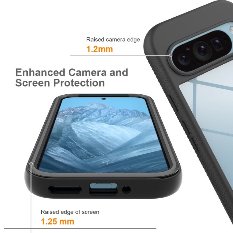 Skal För Google Pixel 10 / 10 Pro Inbyggt Skärmskydd