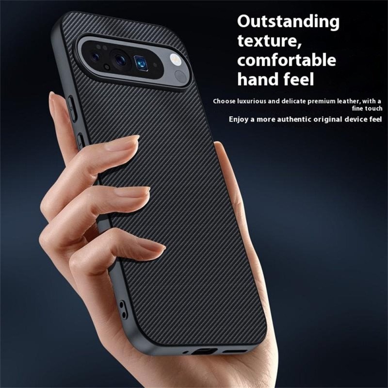 Skal Google Pixel 10 / 10 Pro Kolfiberstruktur