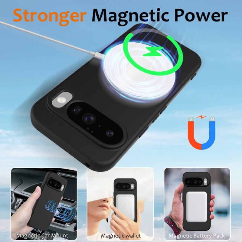 Skal Google Pixel 10 / 10 Pro Magsafe-kompatibel Silikonrem