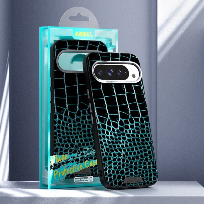 Skal Google Pixel 10 / 10 Pro Telefonfodral Magsafe-kompatibel Krokodil Abeel