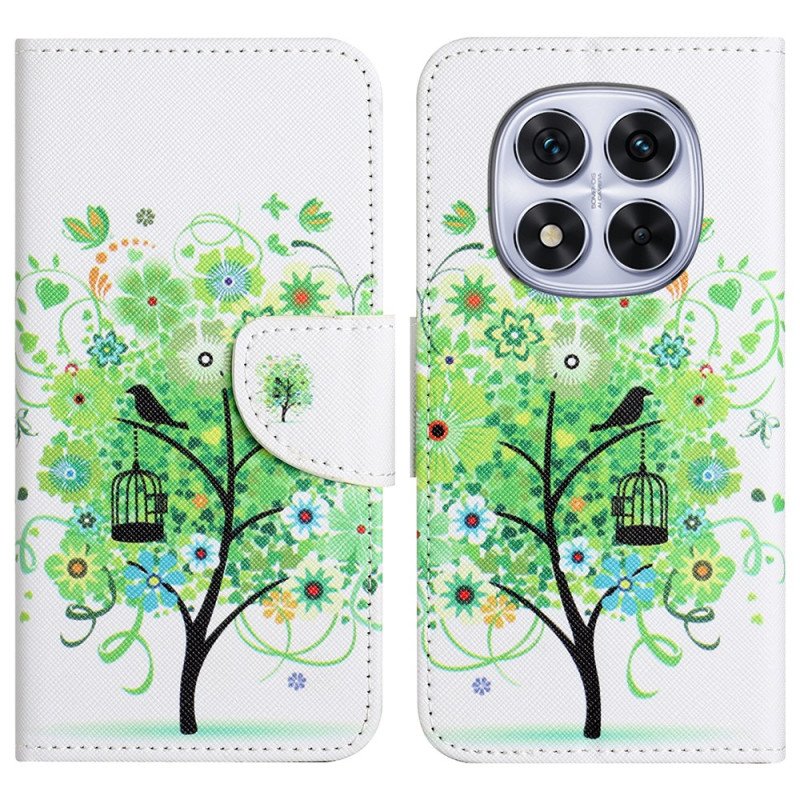 Fodral För Xiaomi Redmi Note 14 Pro 5g Grönt Träd
