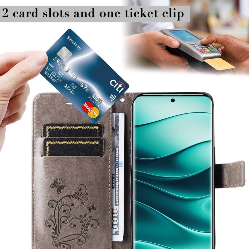 Fodral Xiaomi Redmi Note 14 Pro 5g Jättefjärilar