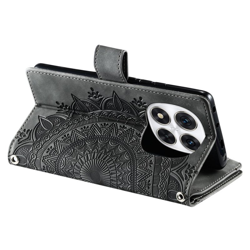 Fodral Xiaomi Redmi Note 14 Pro 5g Mandala Mockaeffekt Plånbok