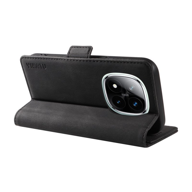 Läderfodral Xiaomi Redmi Note 14 Pro 5g Telefonfodral Ykatu Mockaeffekt