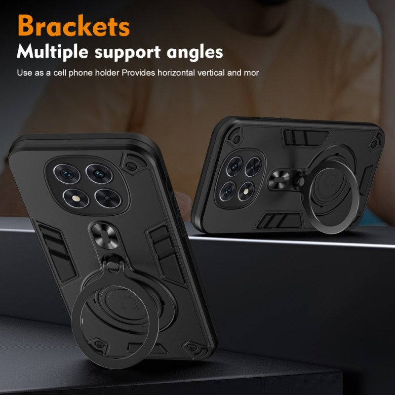 Skal För Xiaomi Redmi Note 14 Pro 5g Roterande Stativ