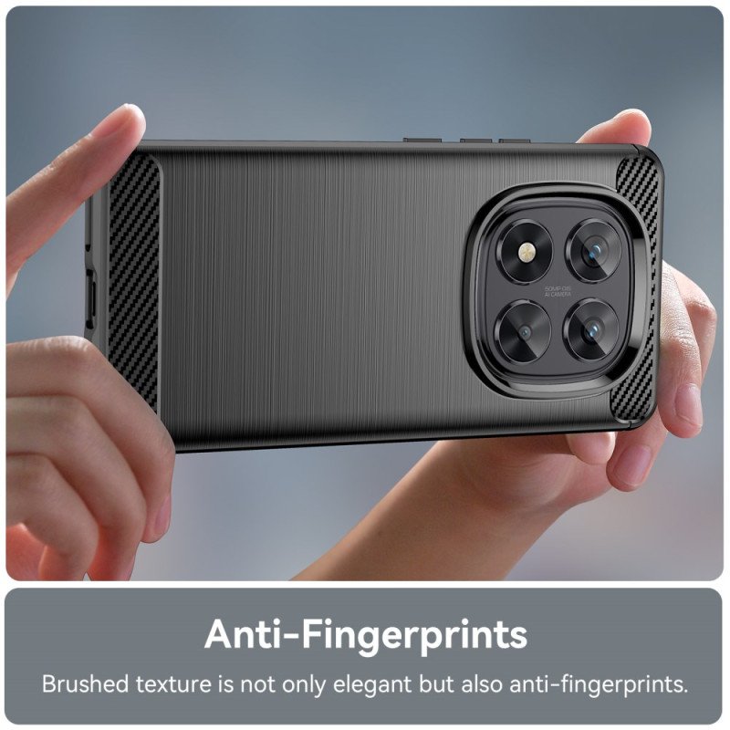 Skal Xiaomi Redmi Note 14 Pro 5g Borstad Kolfiber