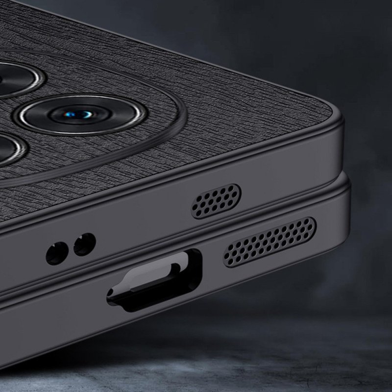 Skal Xiaomi Redmi Note 14 Pro 5g Telefonfodral Texturerat Konstläder