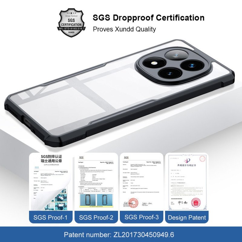 Skal Xiaomi Redmi Note 14 Pro 5g Telefonfodral Xundd