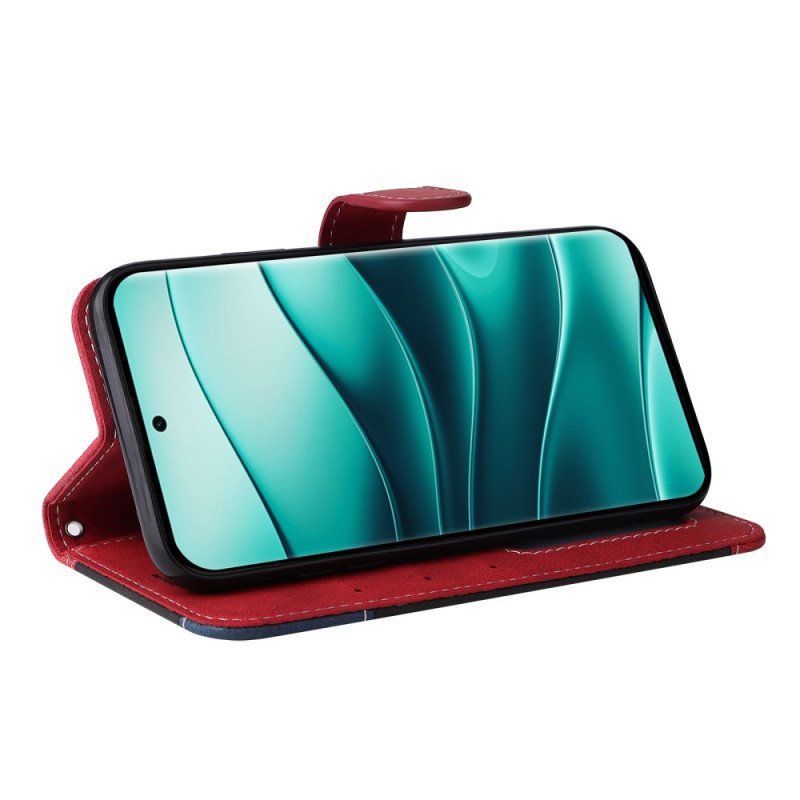 Skyddsfodral Xiaomi Redmi Note 14 Pro 5g Trefärgad Rem