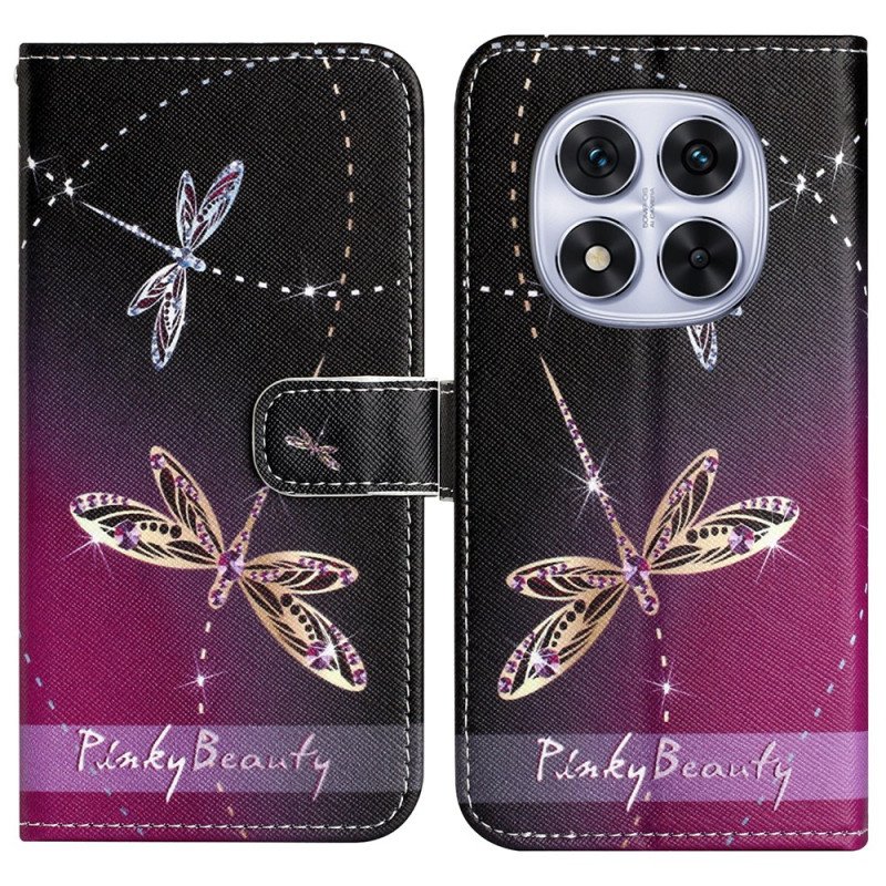 Skyddsfodral Xiaomi Redmi Note 14 Pro 5g Trollsländor