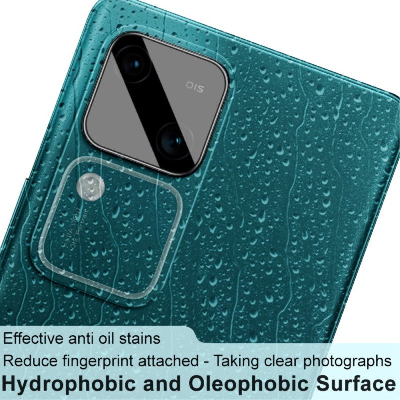 Linsskydd I Härdat Glas För Vivo V30 5g (svart Version)