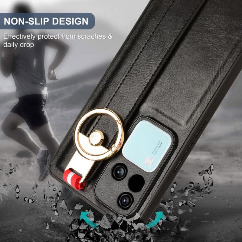 Skal Vivo V30 5g Telefonfodral Manuell Rem Och Ring