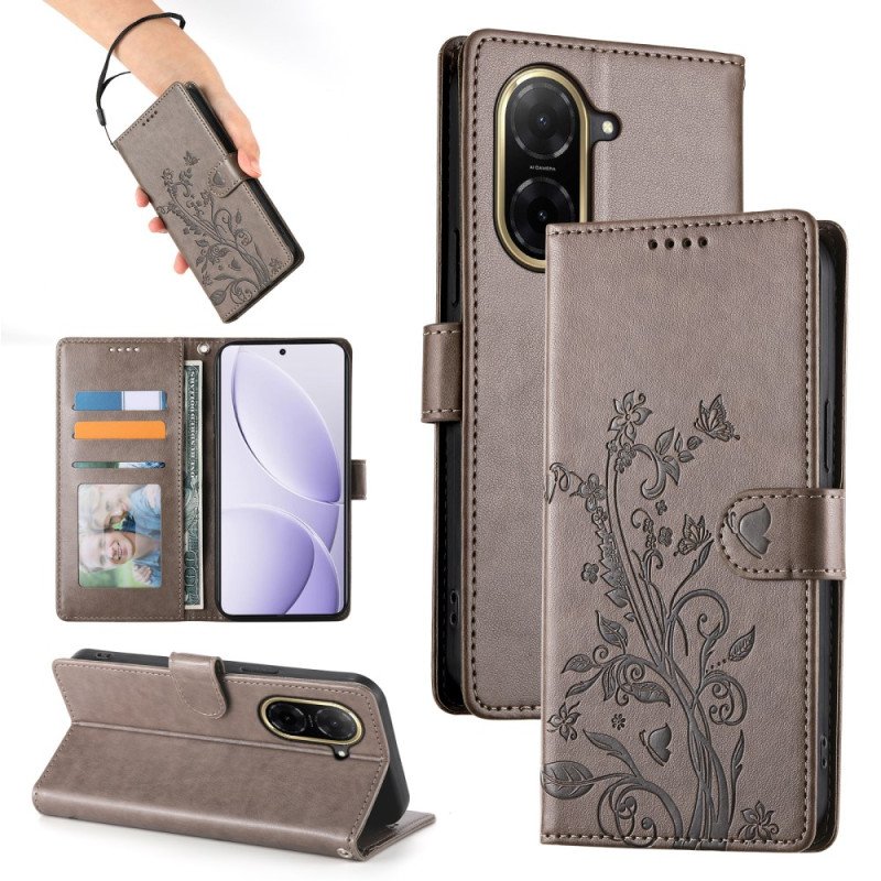 Fodral För Poco C71 Blommig