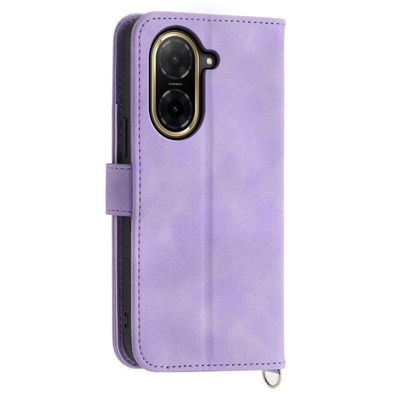 Fodral Poco C71 Blommig Spets Med Snodd Och Axelrem