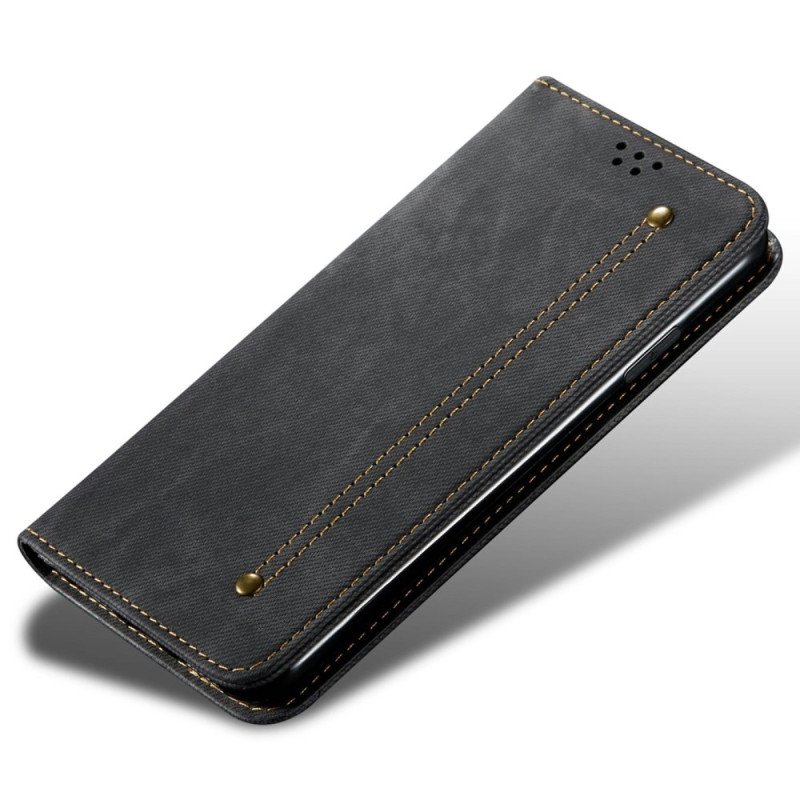 Folio-fodral Poco C71 Denimtyg