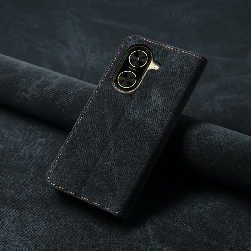 Folio-fodral Poco C71 Denimtyg