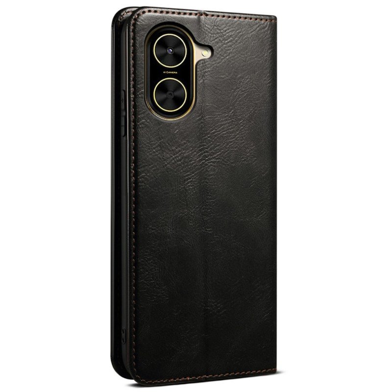 Folio-fodral Poco C71 Vaxat Konstläder