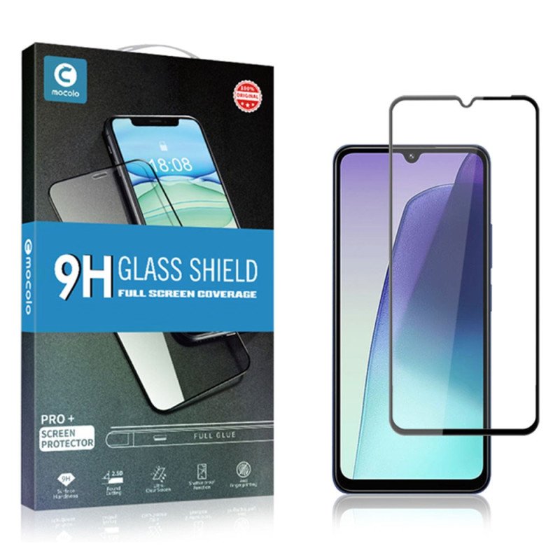 Hel Skärmskydd I Härdat Glas För Poco C71 Mocolo