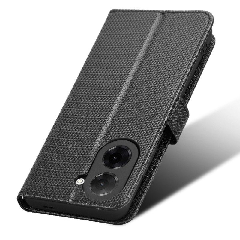 Läderfodral Poco C71 Telefonfodral Prickig Rem