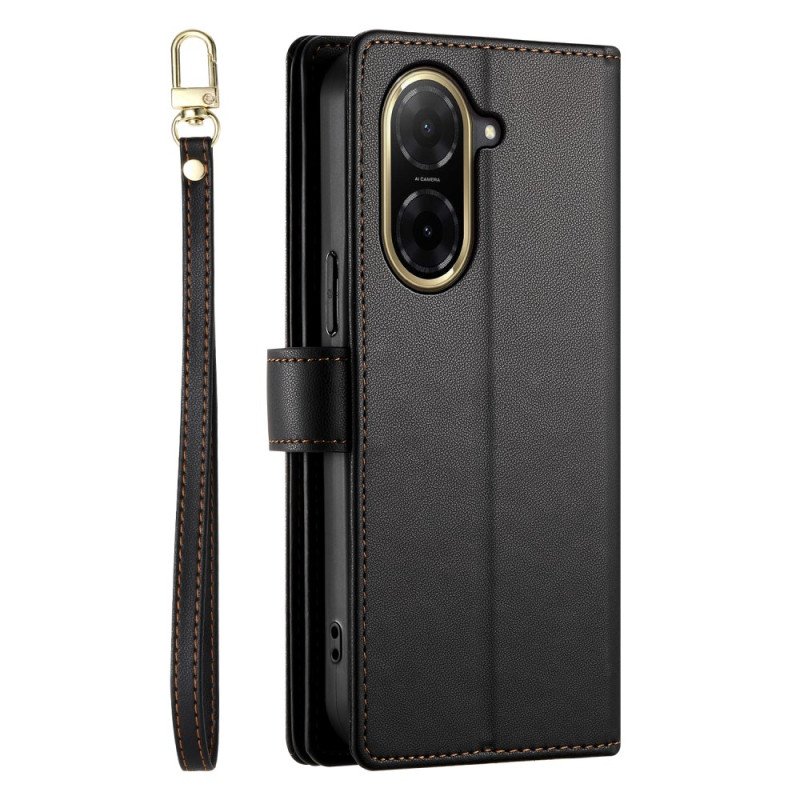 Läderskal Fodral Poco C71 Rem Och Axelrem Rem