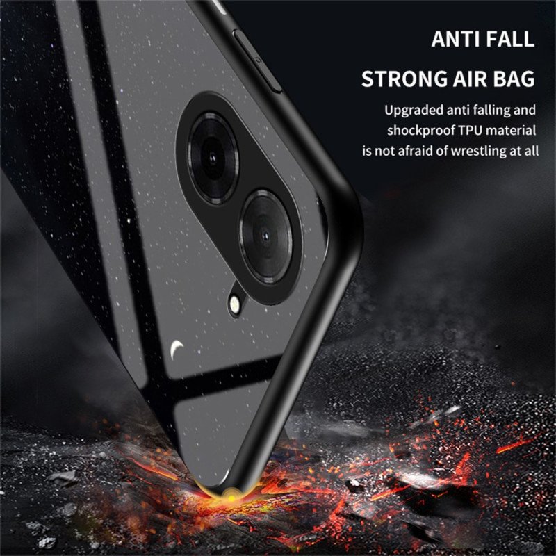 Skal Poco C71 Himmelsblått Härdat Glas