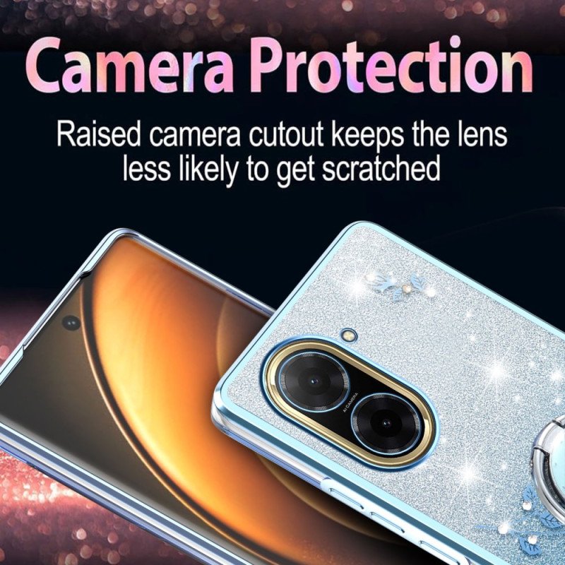 Skal Poco C71 Telefonfodral Kadem Strass-ringställ