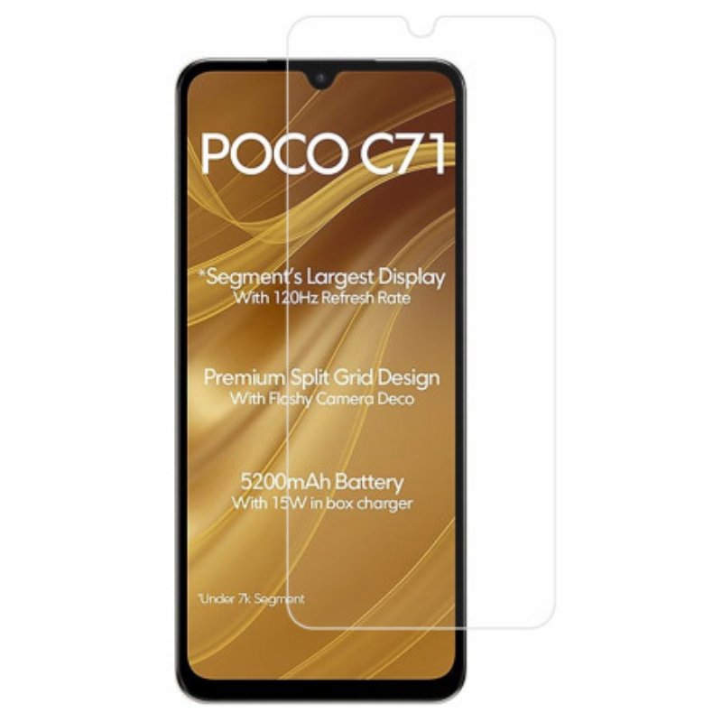Skyddande I Härdat Glas För Poco C71