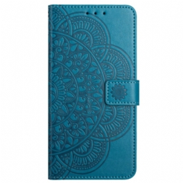 Fodral Xiaomi Redmi Note 13 Pro 5g Tryckt Mandala Med Rem