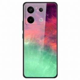 Skal Xiaomi Redmi Note 13 Pro 5g Färgat Mönster Av Härdat Glas