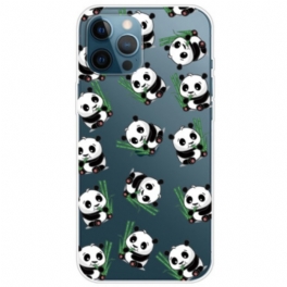 Skal iPhone 14 Pro Genomskinliga Små Pandor