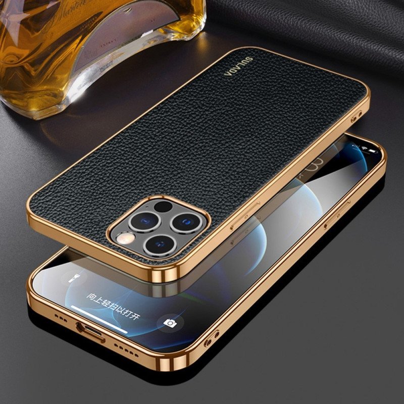 Skal iPhone 14 Pro Stil Läder Sulada