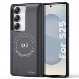 10000mah Externt Batterifodral För Samsung Galaxy S25 / S24 Med Magnetisk Fäste