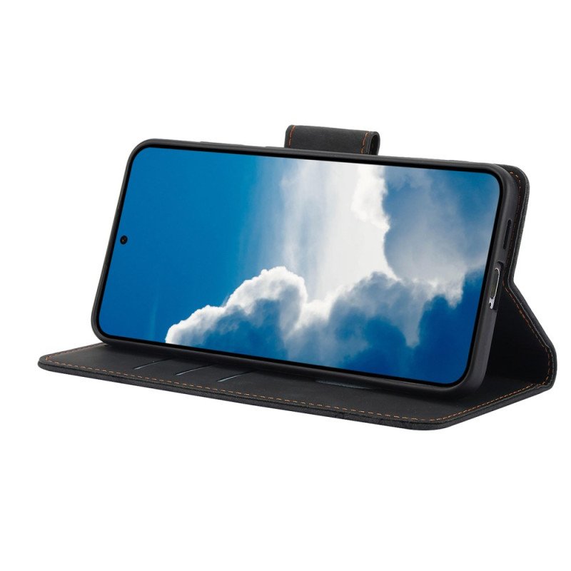 Fodral Samsung Galaxy S25 5g Blommigt Mönster Med Mockaeffekt