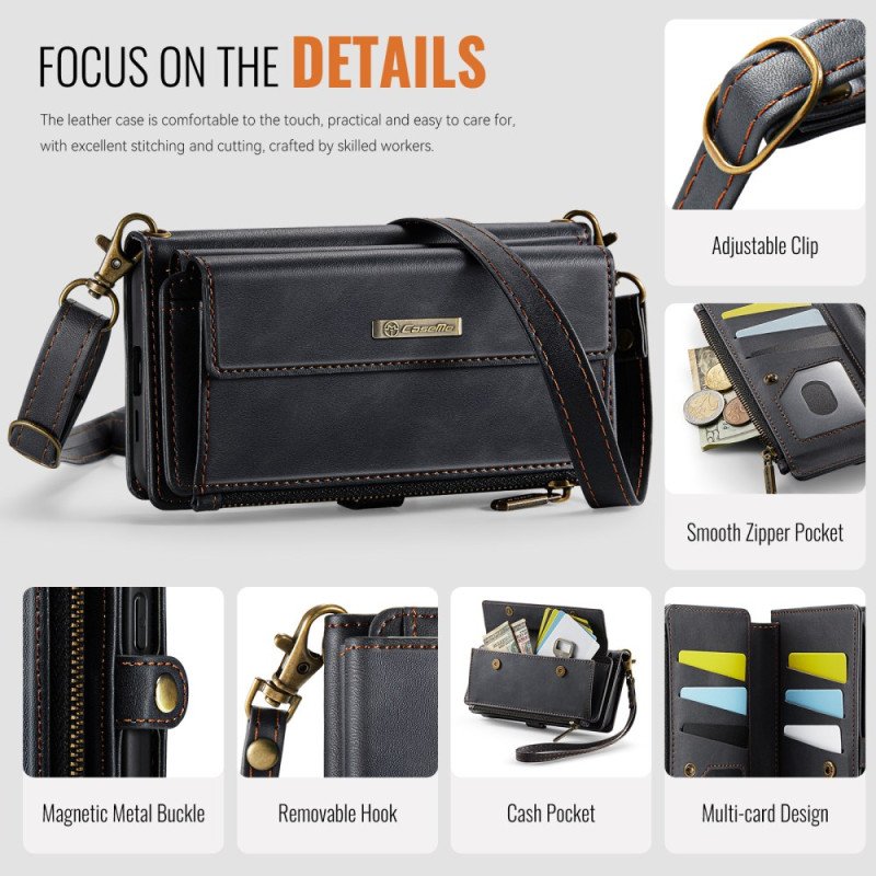 Fodral Samsung Galaxy S25 5g Full Rfid-plånbok