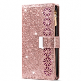 Fodral Samsung Galaxy S25 5g Paljettplånbok